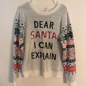 Dear Santa, I can explain
